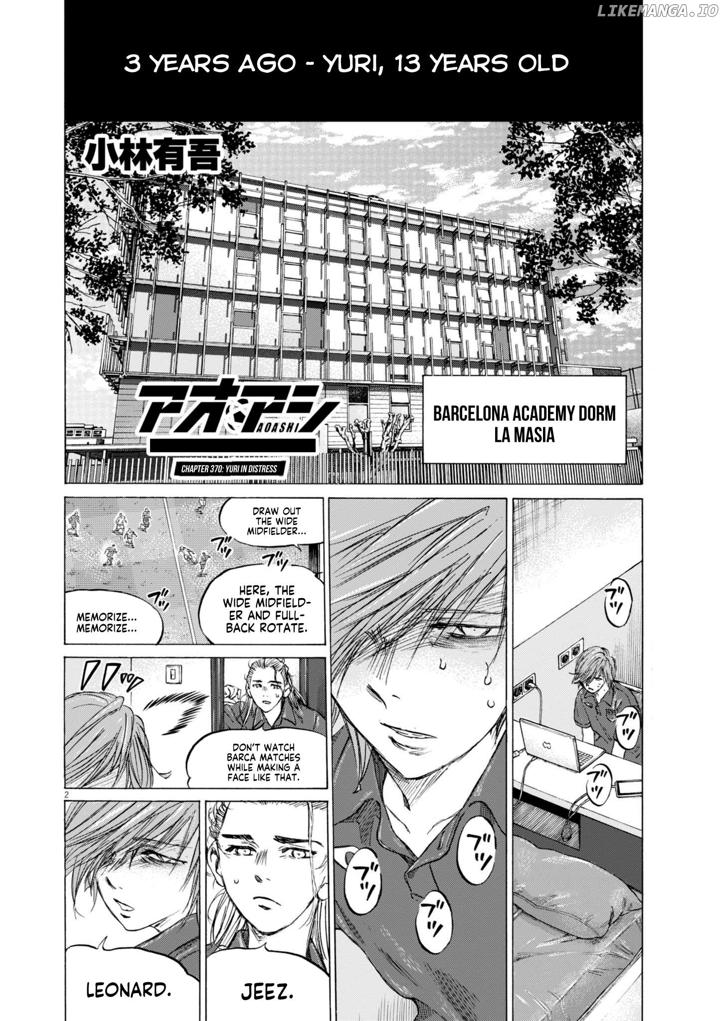 Ao Ashi, Chapter 370 image 03